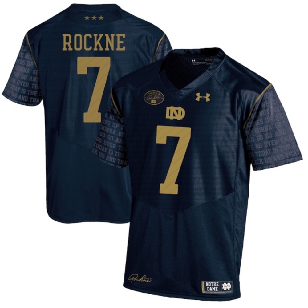 🏈Youth Under Armour Knute Rockne Tribute Jersey, Sz. L